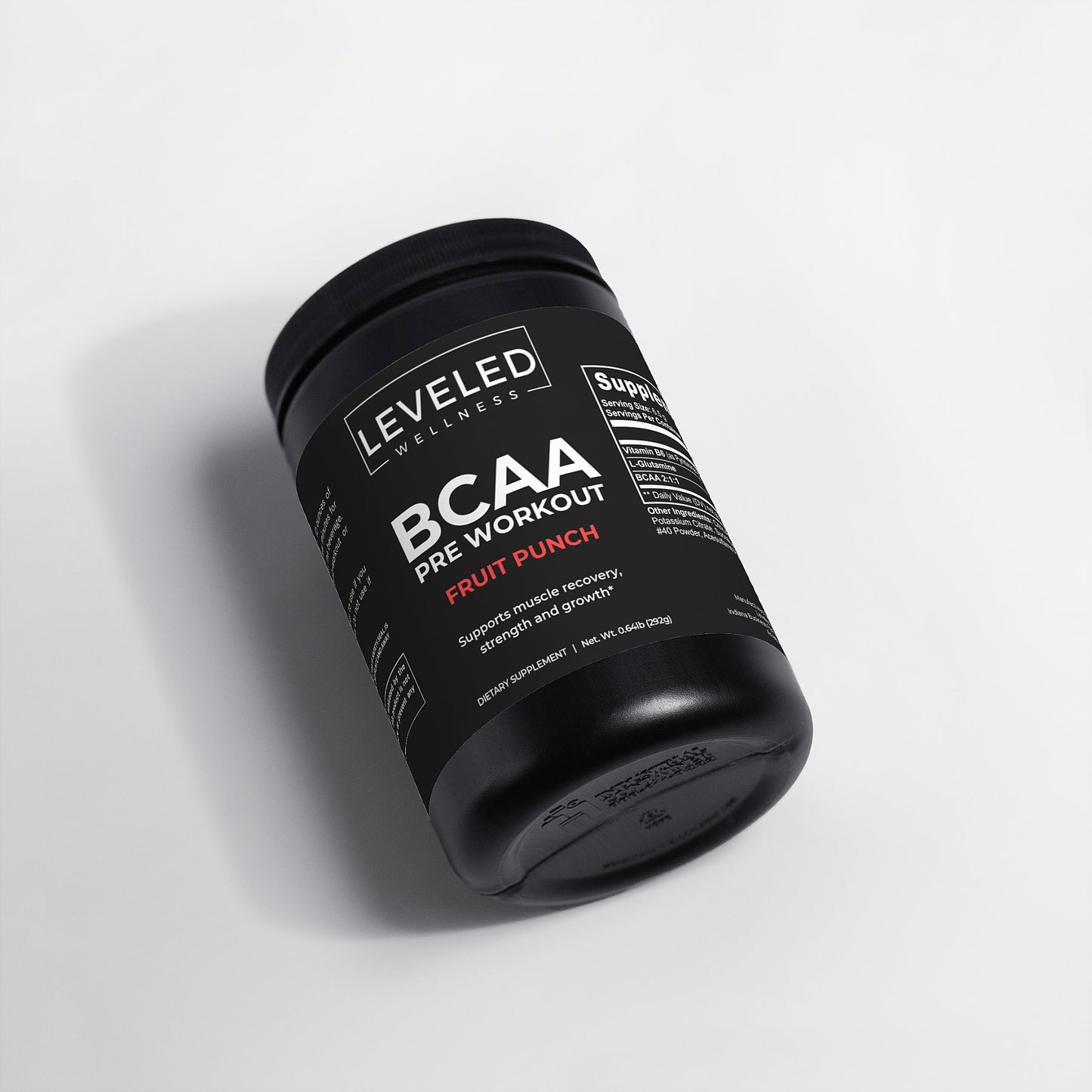 BCAA W/ PRE-WORKOUT (Fruit Punch)