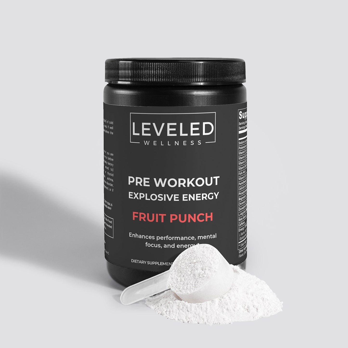 Pre-Workout  (Fruit Punch)